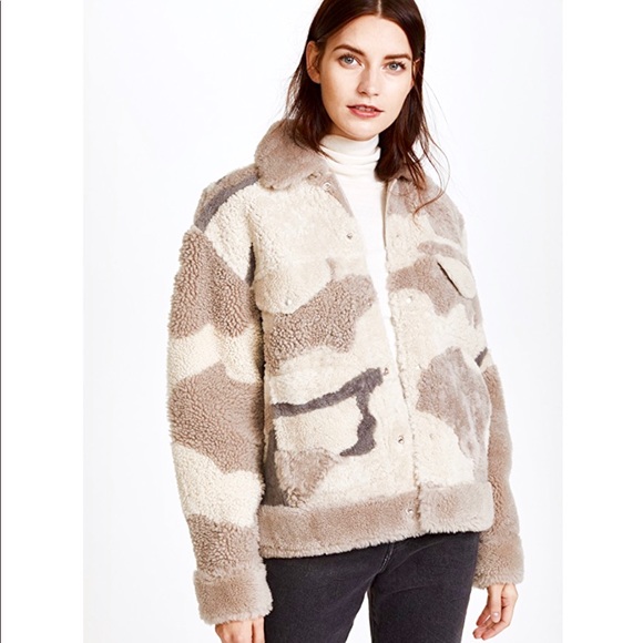 rag bone shearling jacket